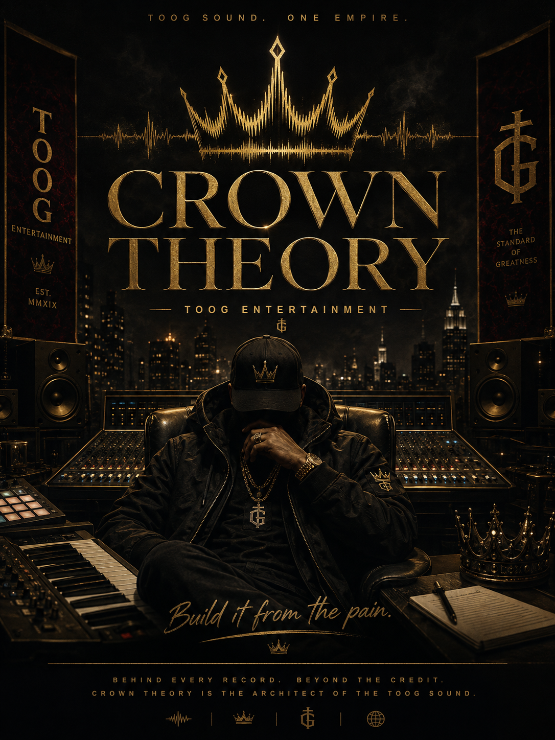 Crown Theory production identity artwork